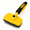 Yellow, variant on Furzzi Self Cleaning Slicker Brush - Skin Friendly Deshedding Grooming Tool for Dogs & Cats, Suitable for Shedding & Haired Pets, with Pet Supplies Accessories, Blue