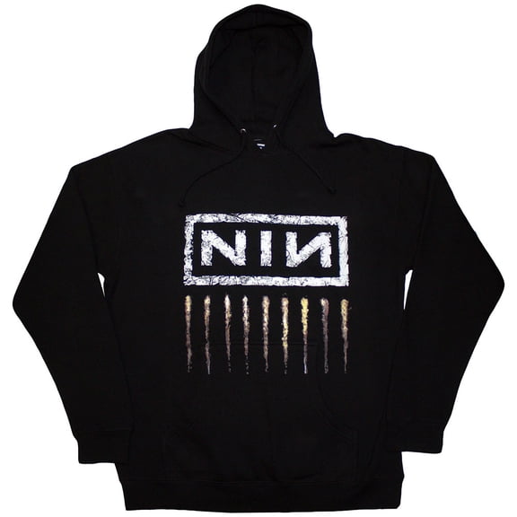 Nine Inch Nails Unisex Pullover Hoodie Sweatshirt Downward Spiral (Black)