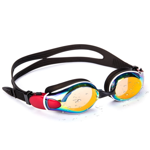 ALigoa Swimming Goggles Adjustable UV Protect Waterproof Anti Fog Eyewear Swim Pool Diving Water Glasses for Women Men