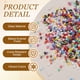 thumbnail image 3 of Uxcell 1900 Paquete de Cuentas de Vidrio a Granel, Cuentas Redondas Mini Espaciadoras de 1.3mm para Fabricación de Joyas de Aretes, Collares, Pulseras, Serie Púrpura, 3 of 6