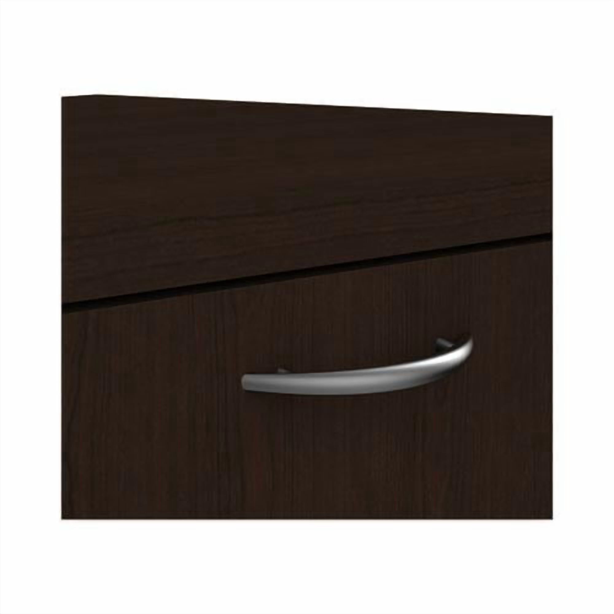 Alera 2 Drawers Lateral Lockable Filing Cabinet, Espresso