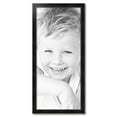 thumbnail image 2 of ArtToFrames 18" x 41" Honors Black with Silver Picture Frame, 18x41 inch Black Wood Poster Frame (WOM-5157),  Pack, 2 of 7