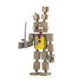 thumbnail image 1 of Creativo juego muñeca MOC bloques de construcción niños montaje de bricolaje conjunto modelo de ornamento de oso de juguete, para los niños, 1 of 7