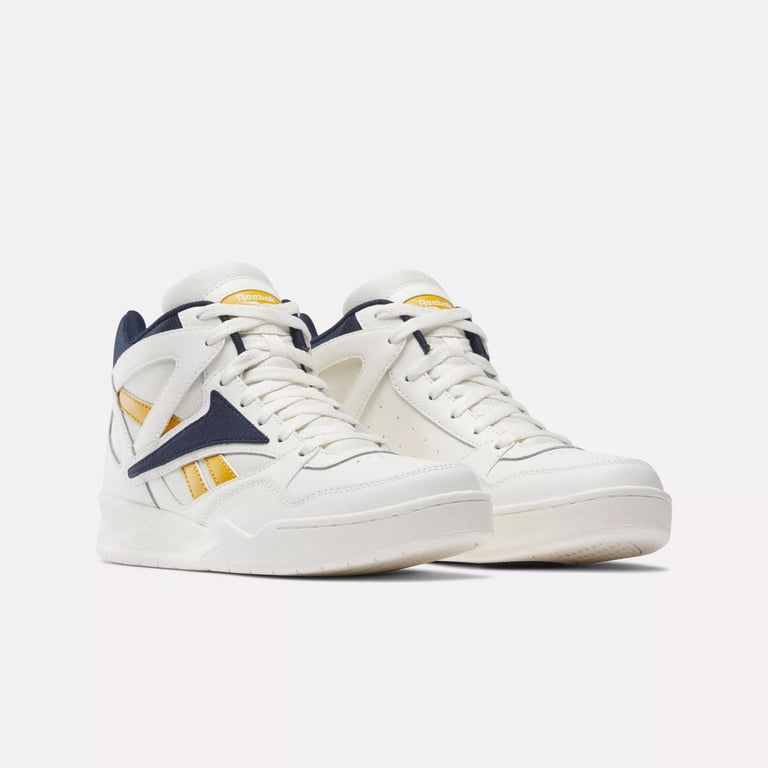 Reebok Royal BB4590 Retro Leather High-Top BBall Court Trainer IF4800 Navy/Ochre Mens Reebok ROYAL BB4590 Shoe Size: 8.5 Smash Orange - Black  main image 3