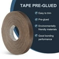 thumbnail image 4 of Uxcell Edge Banding, Wood Veneer Tape Pre-glued Plywood Edge Banding with Hot Melt Adhesive for Furniture Restoration Limba 5/8 inch x 50 ft, 4 of 7