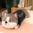 thumbnail image 4 of Peluche de peluche para perro de vestidor, almohada larga de peluche suave Husky de 70-130cm, muñeco de Animal de dibujos animados, cojín para dormir, decoración del hogar para niños, regalo, 4 of 4