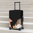 thumbnail image 2 of Lsque Coffee Gnome (2) Printed Luggage Cover, Travel Luggage Protector,Scratch and Dirt Resistant, Fits 18-32 Inch Luggage - Medium, 2 of 9