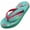Mint Pineapple, variant on NORTY Girls' Flip-Flops for Beach, Pool, Everyday Sandal Shoe