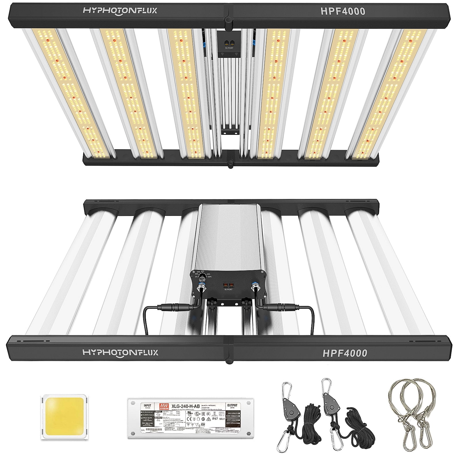 HYPHOTONFLUX HPF4000 480W LED Grow Lights 5x5ft with Palestine Ubuy