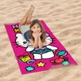 thumbnail image 2 of Hello Kitty Hello Beach Microfiber Beach Towel,30 x 60 inches, 2 of 5