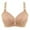 Beige, variant on Bigersell Comfort Bras for Women Sale Push up Bras for Women Plus Size Full-Figure Bra Style B1077 V-Neck Seamless Bras Hook and Eye Bra Closure Women's Plus Size No Show Bras for Women Gray 38BCD