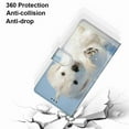 thumbnail image 4 of Dteck Wallet Case for iPhone 14 Pro Max, RFID Blocking Card Holder Stand Shockproof TPU Interior Case PU Leather Magnetic Protective Flip Cover, Dog, 4 of 4