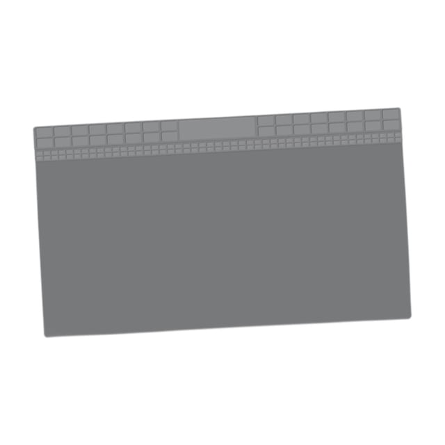 Almohadilla de soldadura de silicona sin deslizamiento fácil de limpiar 70x40 cm para computadoras portátiles de teléfonos Componentes electrónicos Gris