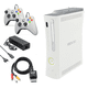 thumbnail image 2 of Microsoft Xbox 360 original Console Sports Bundle - Includes College Hoops 2K8 Game, 2 Wireless Controllers, and Essential Power/AV Cables (Refurbished), 2 of 7