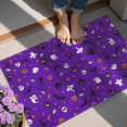 thumbnail image 4 of Purple Halloween Pattern Door Rugs,Washable Non Slip Door Mats Indoor,Decorative Door Mats,Entry Mat Indoor for Entrance,Bedroom,Kitchen,Bathroom,20"x32", 4 of 6