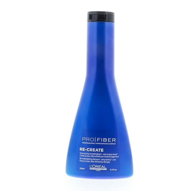 bekendtskab spand Udråbstegn L'Oreal Pro Fiber Re-Create Shampoo, 8.5 oz - Walmart.com