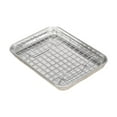 thumbnail image 2 of veasfak Baking Sheet with Rack Baking Pan for Family Gatherings Barbecue Restaurants 23.5cmx17.5cmx2.5cm, 2 of 9