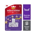 thumbnail image 3 of Command Indoor Holiday DÃƒÂ©cor Bundle with 36 Adjustable Mini Decorating Clips and 10 Repositionable Wall Hooks, 3 of 3
