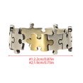 thumbnail image 3 of Intricate Puzzle Rings Unisex Finger Rings Adjustable Couples Rings Adorment Vintage Jewelry Handmade Ornament, 3 of 9