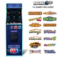 thumbnail image 4 of Arcade1Up Pac-Man Deluxe Arcade Machine with 14 Games Included, 5 Feet Tall, Neon, 4 of 8