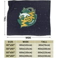 thumbnail image 3 of College of William and Mary Logo Fleece Blanket, Very Soft Microfiber Flannel Blanket for Couch Warm and Cozy for All Seasons, 3 of 6