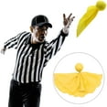 thumbnail image 4 of 6 Pieces Football Penalty Tossing Penalty Referee Party Accessory Yellow, 4 of 8