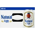 Natural Light Lager Domestic Beer 30 Pack 12 fl oz Aluminum Cans 4.2