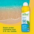 thumbnail image 4 of Alba Botanica Sport Sunscreen Spray SPF 50, Fragrance Free, 5 fl oz, 4 of 9