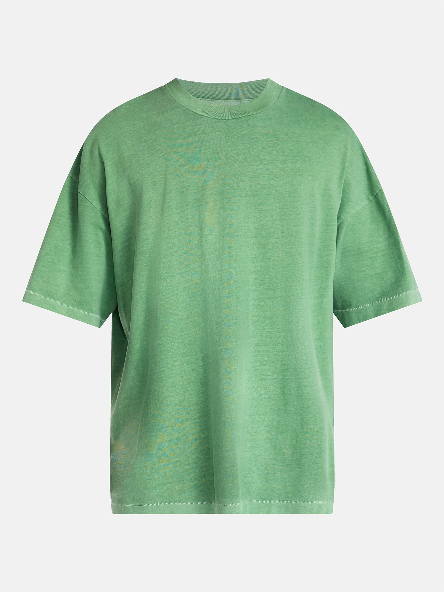 No Boundaries Men's Oversized Boxy Tee with Short Sleeves, XS-4XLT