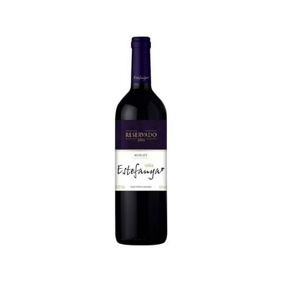 Vino Tinto Estefanya Reservado Merlot 750 ml