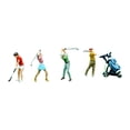 thumbnail image 3 of 4 figuras de golfistas en miniatura a escala 1:64, dioramas, mesa de arena para jugar al golf, decoración, figuras de golf al aire libre, modelo de con bolsa, 3 of 8