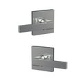 thumbnail image 3 of Schlage Fc172-Nbk-Col Custom Northbrook Non-Turning Two-Sided Dummy Door Lever Set -, 3 of 7