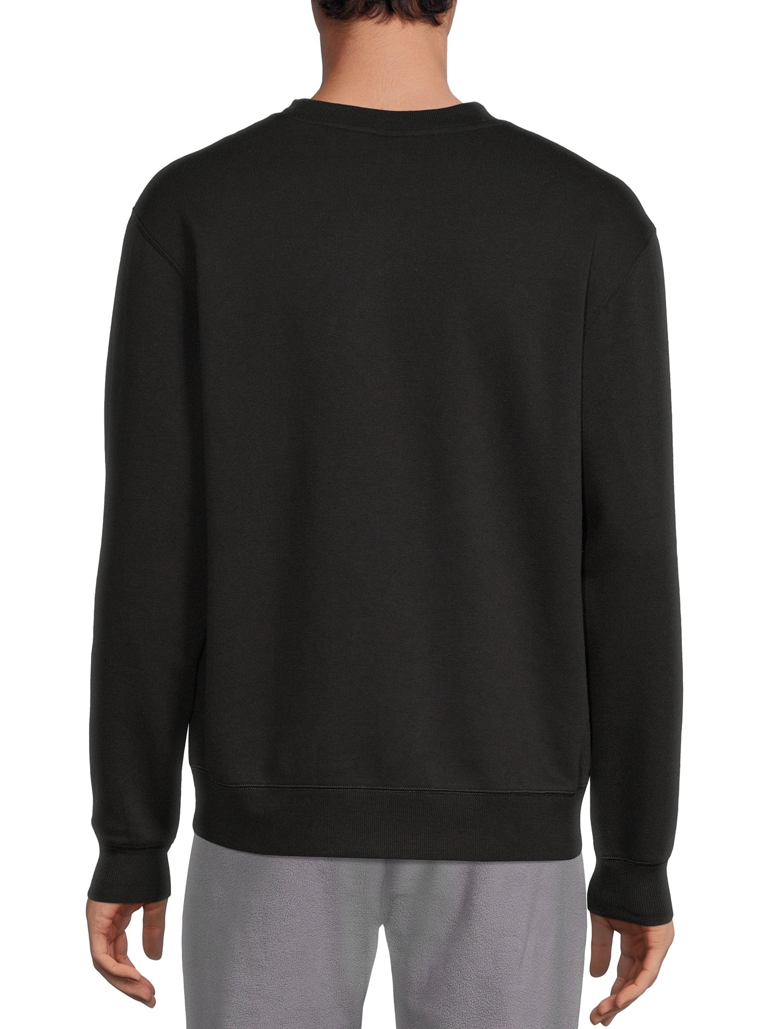 Russell Men's and Big Men's Fleece Crewneck Sweatshirt, Sizes up to 3XL