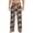 White, variant on Burning Rugby Balls Men's Straight Lounge Pajama Pants: The Ultimate in Comfortable Sleepwear