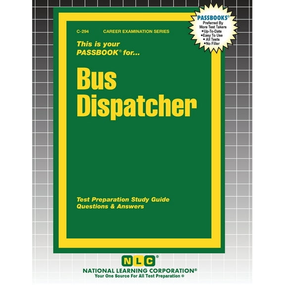 Career Examination Bus Dispatcher, Book 294, (Paperback)