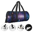 thumbnail image 3 of Fuzoiu Planets Stars And Galaxies1 Print Travel Bag, Large Capacity Travel Bag, Sports Gym Bag, Travel Duffel Bag, Weekender Overnight Bag for Women and Man, 3 of 6