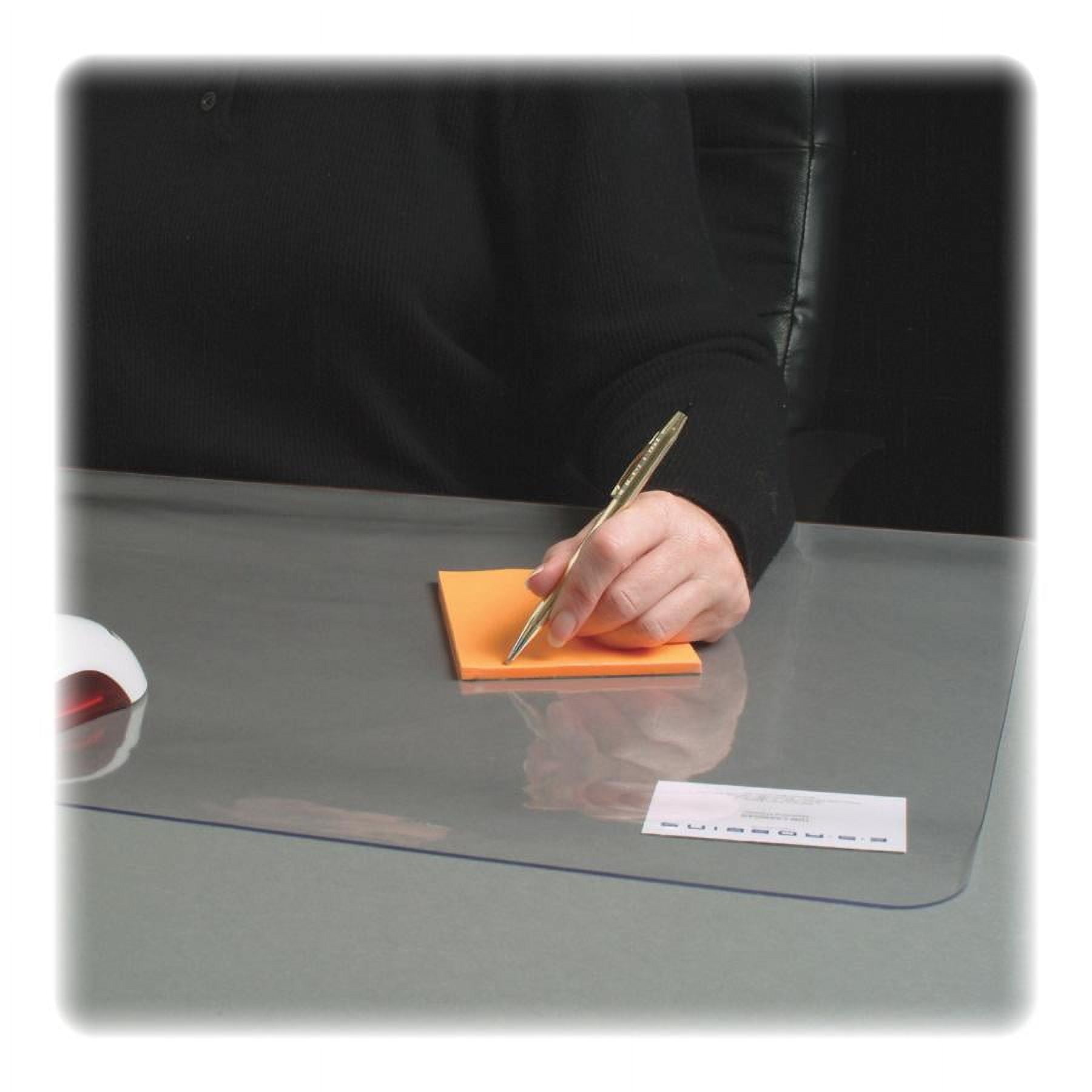 Lorell Rectangular Crystal-clear Desk Pads - Rectangle - 24" Width X 19" Depth - Polyvinyl Chlride (pvc) - Clear