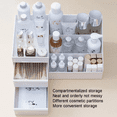 thumbnail image 3 of Organizador De Maquillaje Para Cosméticos Con Cajón Blanco, 3 of 5