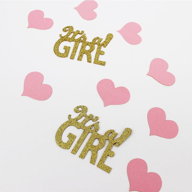 Confeti para baby shower, decoración para fiestas sexuales de bebés, confeti, suministros para embalaje de regalo