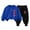Black, variant on Toddler Clothes for Boys Toddler Baby Boy Clothes Cartoon Face Print Colour Blocking Sweatshirt + Sweatpants Outfits Set 5T 6T (C,5-6 Years)