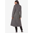 thumbnail image 3 of Roaman's Women's Plus Size Tailored Tweed Coat, 3 of 6