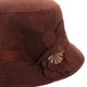 thumbnail image 3 of BESTYASH Sombrero Femenino De Lino Café Transpirable Con Ancha Para Uso En Vacaciones Y Viajes, 3 of 6