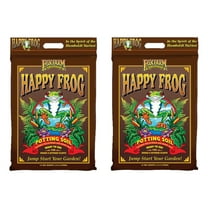 FoxFarm Happy Frog Potting Soil Mix - Nutrient Rich, pH Adjusted - 2 Pack, 12 Quarts