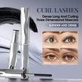 thumbnail image 5 of Waterproof Mascara, Long-Lasting Curling Eyelash Defined Mascara, Smudge-Proof Volumizing Lash Lift, Sweat-Resistant Eye Makeup for Women, All-Day Wear Daily Natural Look, 5 of 8