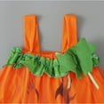 thumbnail image 6 of EnJoCho Baby Girls Pumpkin Halloween Dress - Backless Sleeveless Tulle Princess Dress for Photo𝖲hoot, Fall Festival, 6 of 7