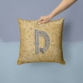 thumbnail image 2 of Carolines Treasures CJ2004-DPW1414 Letter D Musical Instrument Alphabet Canvas Fabric Decorative Pillow 14Hx14W, 2 of 4