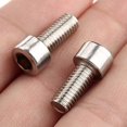 thumbnail image 4 of 10Pcs Bike Water Bottle Cage Bolts Holder Screws M5 Inner Rack Hexagon Stainless Steel Screws, 4 of 8