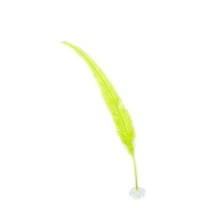 ZUCKER™ Ostrich Nandu Feathers -13-24 " - 45 PCS - Lime