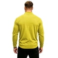 thumbnail image 5 of Men's Full Zip Waffle Knit Jacket Stand Collar Casual Cardigan Sweatshirts Soft Waffle Knit Full Zip Stand Collar Cardigan Top Sweatshirt, 5 of 5