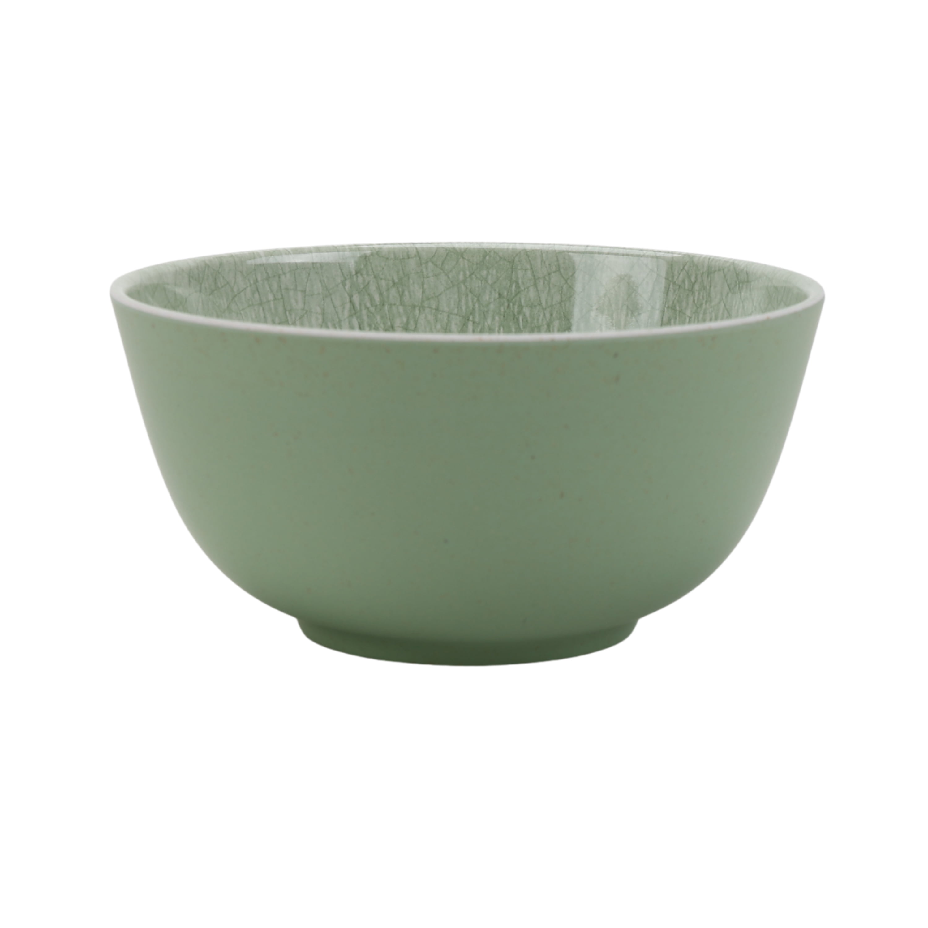 Better Homes & Gardens 12-Piece Bamboo Melamine Green Reactive Dinnerware Set